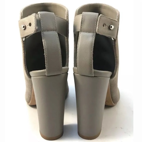 Vince. Addison Peep Toe  Heels Woodsmoke - Picture 7 of 8